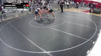 170 lbs 5th Place Match - Darezka Riera, Spring Valley vs Elizabeth Ayala, Sunnyslope High School