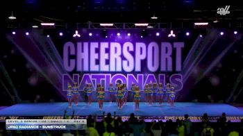 JPAC Radiance - Sunstruck [2026 L3 Senior - D2 - Small - C Day 2] 2026 CHEERSPORT National All Star Cheerleading Championship