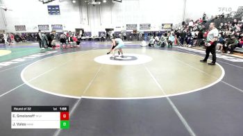 144 lbs Round Of 32 - Eliyahu Smolonoff, Tenafly vs Jonah Vales, Mahwah