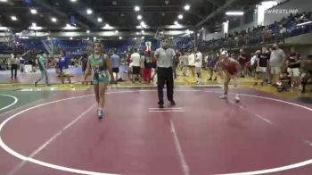 136 lbs Quarterfinal - Cassia Zammit, Ohio Girls National Team vs Emma Villa, Team Takedown