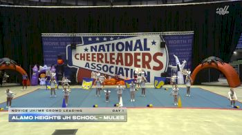 Alamo Heights JH School - Mules [2025 Novice JH/MS Crowd Leading Day 1] 2025 NCA South Texas Regional