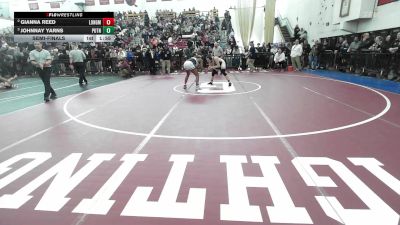 138 lbs Semifinal - Gianna Reed, Longmeadow vs Johnnay Yarns, Putnam