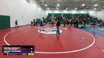 165 lbs Cons. Round 1 - Mitchel Wainscott, Powell Wrestling Club vs Roxton Lookingbill, Wyoming