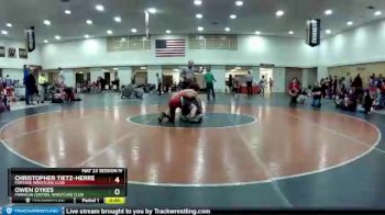 165 lbs Cons. Round 5 - Christopher Tietz-Herrera, Portage Wrestling Club vs Owen Dykes, Franklin Central Wrestling Club