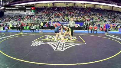 Girls-135 lbs Champ. Round 1 - Tamari Khizanishvili, West Bloomfield Hs Girls vs Drew Swihart, Hanover-Horton Hs Girls