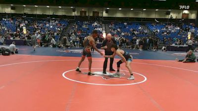 126 lbs Consi Of 64 #2 - Jekai Sedgwick, NC vs Elijah Hattaway, GA