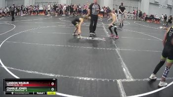 75 lbs Round 3 (8 Team) - Charlie Jones, Pedraza Wrestling vs Landon Wilbur, Prodigy Elite