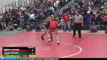 106 lbs Semifinal - Emarie Boloson, Cypress vs Brenda Martinez, Ayala