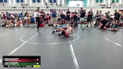 92 lbs 3rd Place Match - Dallin Filetti, Triangle Wrestling vs Liam McGann, Tampa Bay Tigers