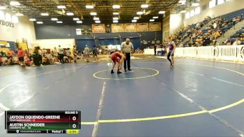 144 lbs Round 5 (8 Team) - Jaydon Oquendo-Greene, Team Barracuda vs Austin Schneider, Cowboys WC