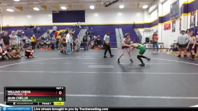 70 lbs Round 1 (6 Team) - Quin Chellis, Summerville Takedown vs William Chess, West Wateree