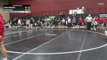 141 lbs Champ. Round 2 - Mikai Brinson, Unattached vs Colm Ellis, NWCA - Life