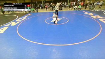 113 lbs Cons. Round 1 - Drew Patel, Unattached vs Connor Maschek, Unattached