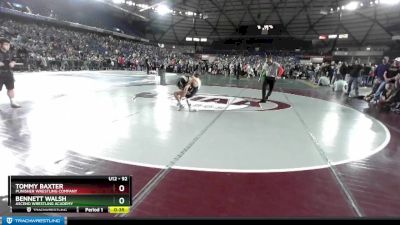 92 lbs 1st Place Match - Bennett Walsh, Ascend Wrestling Academy vs Tommy Baxter, Punisher Wrestling Company