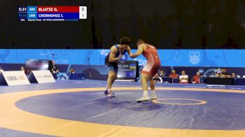 92 kg 1/4 Final - Gkivi Bliatze, Greece vs Ivan Chornohuz, Ukraine