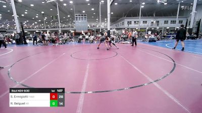 191 lbs Quarterfinal - Sawyer Ermigiotti, Team 302 Batman vs Ryad Belguet, Kraken White