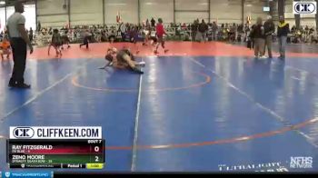115 lbs Round 3 (6 Team) - Zeno Moore, Dynasty Death Row vs Ray Fitzgerald, PA Blue