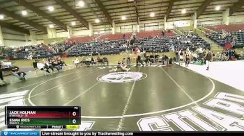 74 lbs Quarters & Wb (16 Team) - Jack Holman, Utah Gold vs Esiah Rios, Idaho 2