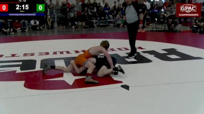 133 lbs 1st Place Match - Matthew Terrence, Doane University vs Paul Ruff, Concordia