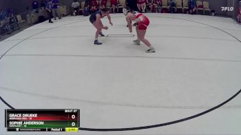 133 lbs Round 7 (8 Team) - Grace Drueke, Nebraska Red vs Sophie Anderson, Kentucky