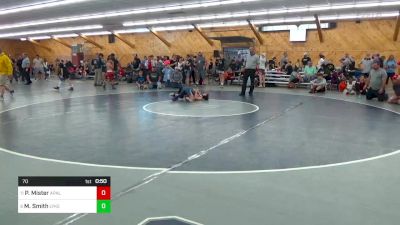 70 lbs Consi Of 4 - Peyton Mister, Apalachin vs Macklin Smith, Lykens