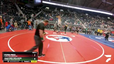 63 lbs Champ. Round 2 - Chase Parks, Sheridan Wrestling Club vs Fletcher Lewis, Thermopolis Wrestling Club