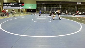 197 lbs Consi Of 16 #2 - Aubakir Ramazan, Fort Hays Tech Northwest vs Jarrett Peck, Big Bend