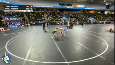 157 lbs Cons. Round 2 - Gavin Knutson, Decorah vs Mykell Rodgers, Brown Deer/Messmer/Shorewood