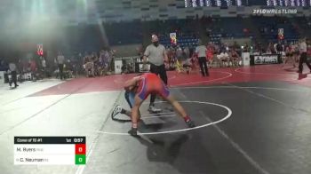 152 lbs Consi Of 16 #1 - Mickael Byers, Pine Creek vs Charles Neuman, Team Kansas