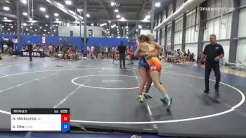 136 kg Rr Rnd 3 - Natasha Markoutsis, GGT vs Aevri Ciha, Cambridge