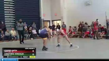 160 lbs Wrestleback 2 - Cooper Hatch, Arbor View vs Christobal Gonzalez, Durango