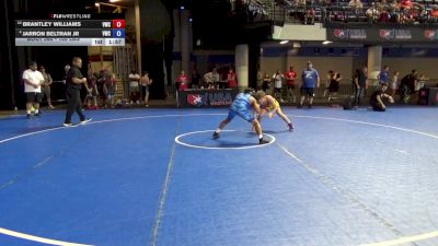 105 lbs Cons. Semis - Brantley Williams, Vortex Wrestling Club vs Jarron Beltran Jr, Valiant Wrestling Club