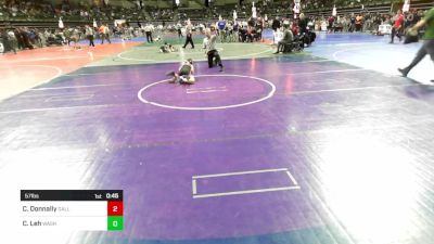 57 lbs Round Of 16 - Colton Donnally, Galloway Mustangs vs Cameron Leh, Washington Y