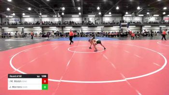 101 lbs Round Of 32 - Matteo Walsh, Rondout Valley vs Jovian Marrero, Hudson Falls