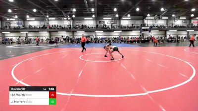 101 lbs Round Of 32 - Matteo Walsh, Rondout Valley vs Jovian Marrero, Hudson Falls