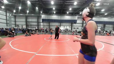 43 kg Final - Esmae Morris, Apex (OH) Girls - W vs Aunnika Imler, PA West White - W