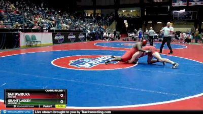 7A-285 lbs Champ. Round 1 - Sam Rwibuka, Archer vs Grant Laskey, Lowndes HS