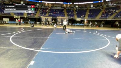 52 lbs Consy 4 - Colt Bryan, Chambersburg vs Emir Tashtan, Chartiers Valley