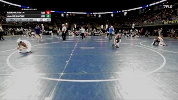 110 lbs Consy Pigtails - Kendra Smith, Girard vs Ava Desimone, Upper Merion