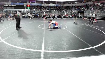 110 lbs Round Of 16 - Bodie Richards, Wellsville Kid Matters vs Fin Grossner, Lil Trojans WC