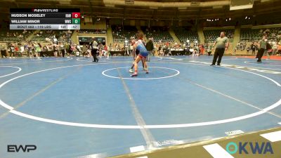 119 lbs Consi Of 8 #2 - Hudson Moseley, Raw Wrestling Club vs William Minor, Woodland Wrestling Club