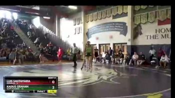 152 lbs Champ Round 2 - Luis Santamaria, Bonanza vs Kasius Graham, SLAM Academy