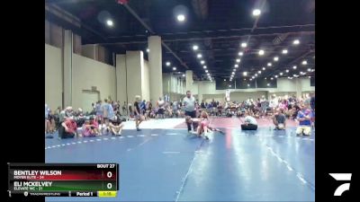 85 lbs Placement (16 Team) - Bentley Wilson, Moyer Elite vs Eli McKelvey, Elevate WC