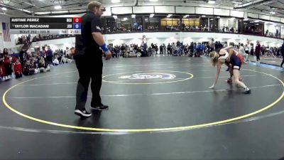 103 B Cons. Semi - Taylor MacAdam, John Carol University vs Justine Perez, North Central University