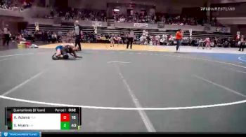 115 lbs Quarterfinals (8 Team) - Alex Adams, Perham vs Spencer Myers, Kasson-Mantorville