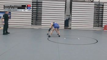124 lbs Cons. Round 1 - Violet De La Cruz, Texas Wesleyan vs Jennifer Lopez-Alvarado, Avila