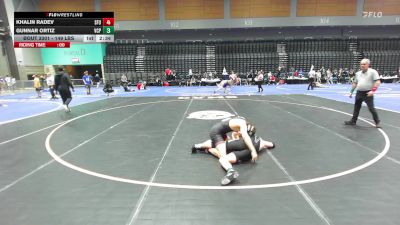 149 lbs Consi Of 16 #2 - Khalin Radev, Simon Fraser vs Gunnar Ortiz, Valiant Prep