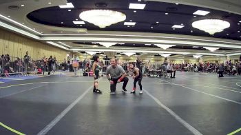 43 lbs Quarterfinal - Noah Escarcega, Manu Wr Ac vs Rocco Mata-Monks, Gold Rush Wr Ac