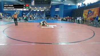 190 lbs Cons. Round 6 - Eva Tumanyan, Choate Rosemary Hall vs Kailey Evans, Lehighton Area