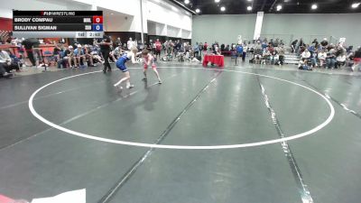 113 lbs Brody Compau, Team Michigan - Blue vs Sullivan Sigman, South Dakota Blue